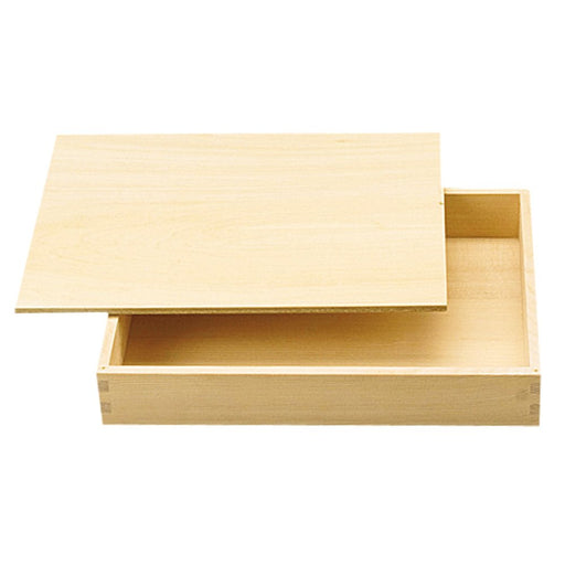 Yamaco Small Wood Gyoza Tray with Lid 335x260Mm – Premium Quality-Kiichin - The #1 Place for Japanese Goods in Your Hand!