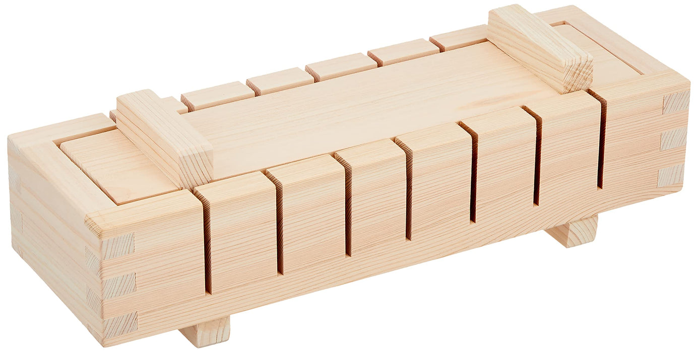 Karin Lacquerware Yamako 5-Piece Wooden Sushi Press Set White Wood Bss22-Kiichin - The #1 Place for Japanese Goods in Your Hand!