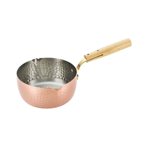 Asahi Copper Yukihira Saucepan 18Cm - Premium Quality Cookware-Kiichin - The #1 Place for Japanese Goods in Your Hand!