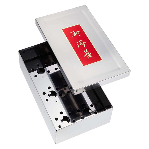 Large Stainless Steel Seaweed Storage Can by Ebm-Kiichin - The #1 Place for Japanese Goods in Your Hand!