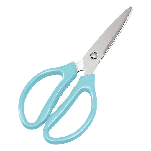 Ebm Stainless Steel Kitchen Scissors - Blue, Durable and Convenient-Kiichin - The #1 Place for Japanese Goods in Your Hand!