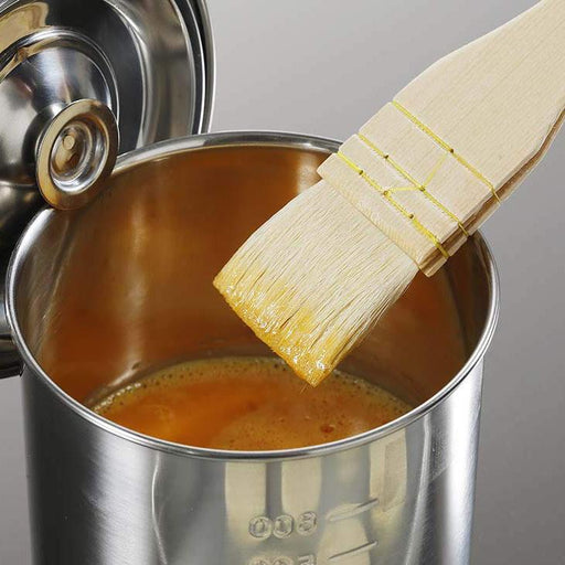 90mm White Goat Hair Confectionery Cooking Brush-Kiichin - The #1 Place for Japanese Goods in Your Hand!