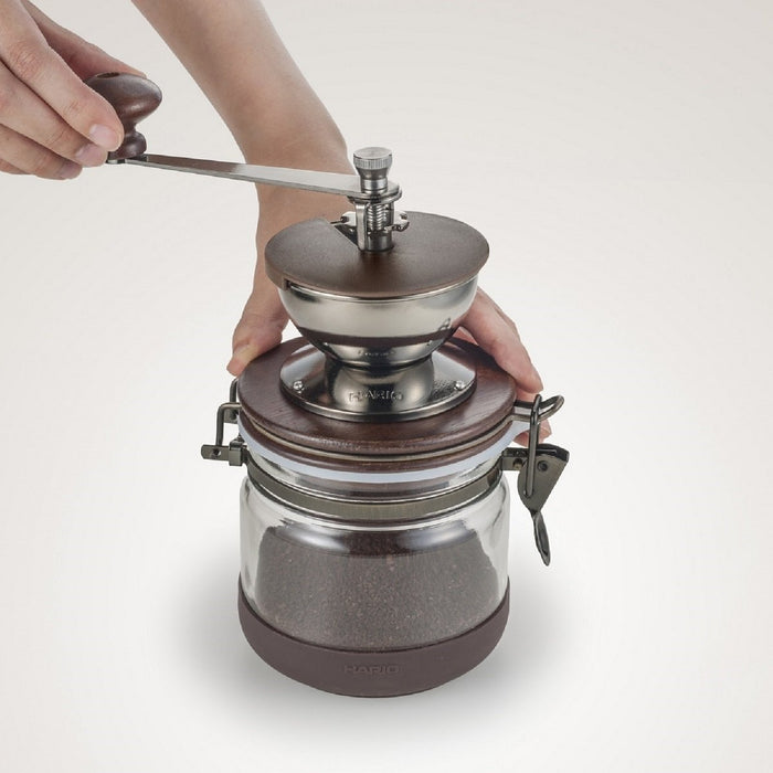 Hario Coffee Mill Grinder with Canister - Authentic Japanese CMHN-4-Kiichin - The #1 Place for Japanese Goods in Your Hand!