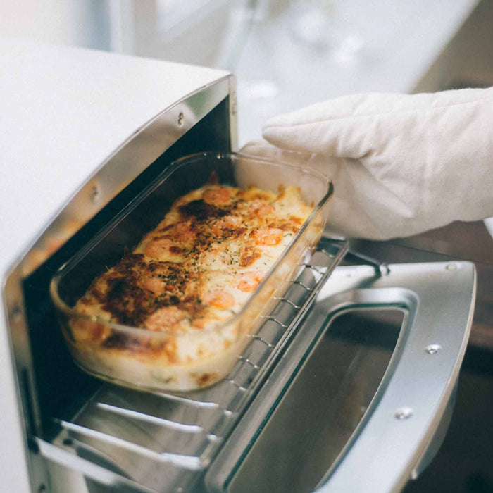 Hario Japan Clear Glass Storage Container - 1400ml Square Design-Kiichin - The #1 Place for Japanese Goods in Your Hand!