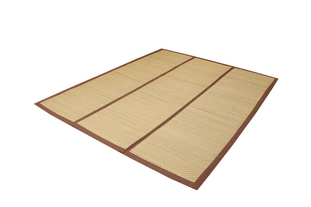 Ikehiko Rush Rug Carpet 2 Tatami - 200X200Cm - Made In Japan-Kiichin - The #1 Place for Japanese Goods in Your Hand!