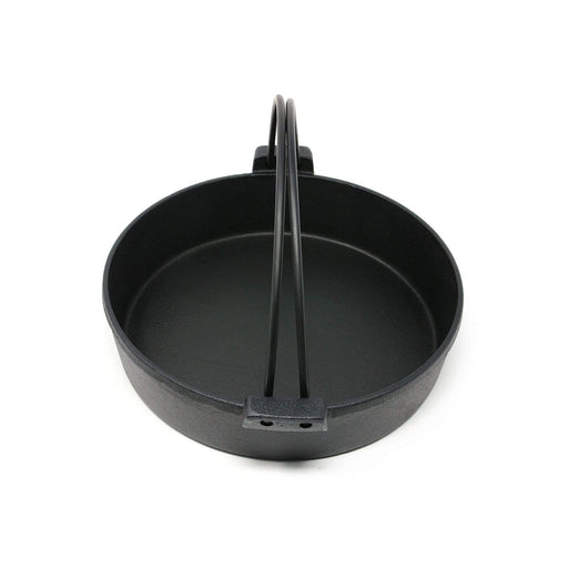 Ikenaga 26cm Induction Cast-Iron Sukiyaki Pan with Dual Handles-Kiichin - The #1 Place for Japanese Goods in Your Hand!