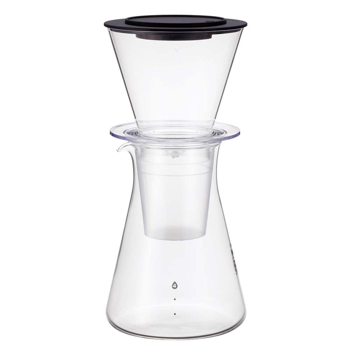 Iwaki Glass Water Drip Coffee Server - Heat Resistant and User-Friendly-Kiichin - The #1 Place for Japanese Goods in Your Hand!