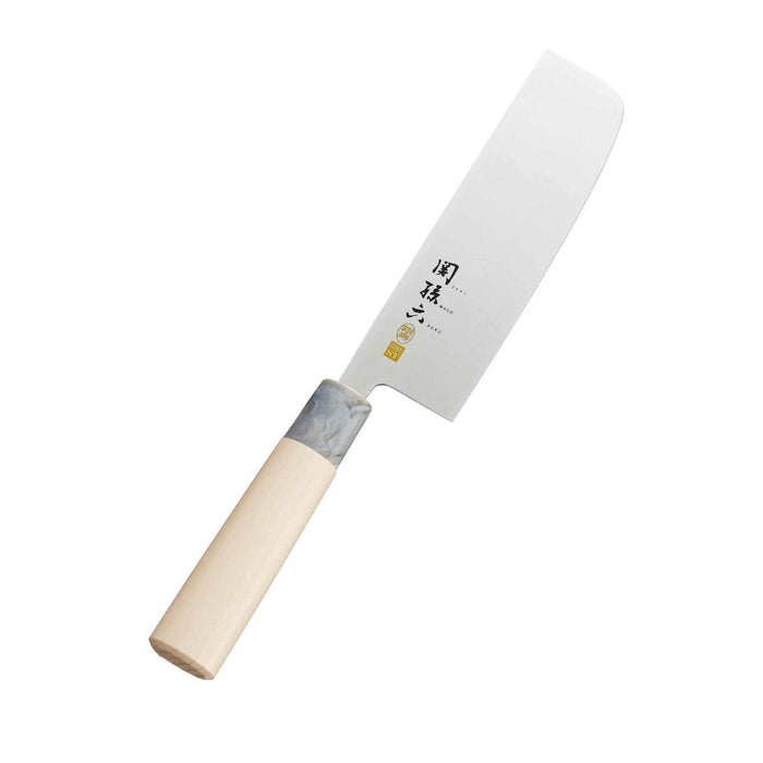 Kai Nakiri Knife Seki Magoroku Ginju Stainless Steel 165mm AK5069-Kiichin - The #1 Place for Japanese Goods in Your Hand!