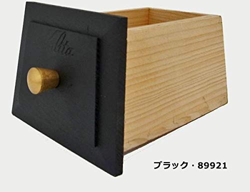 Kalita Coffee Grinder - Black Japan, Compact Size 11.7x8.5x6.4cm-Kiichin - The #1 Place for Japanese Goods in Your Hand!