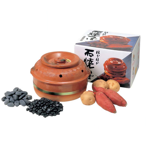 Roasted Japanese Sweet Potato Pot by Kinka Ceramics-Kiichin - The #1 Place for Japanese Goods in Your Hand!