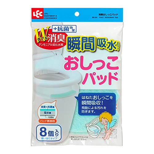 Lec Deodorizing Sheet 8X3 Set Bb-004 Japan | Toilet Seat Urine Splash Protection-Kiichin - The #1 Place for Japanese Goods in Your Hand!
