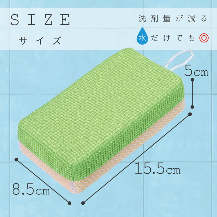 Lec Gekiochi Bath Cleaner Micro & Net Japan - Bath Sponge-Kiichin - The #1 Place for Japanese Goods in Your Hand!