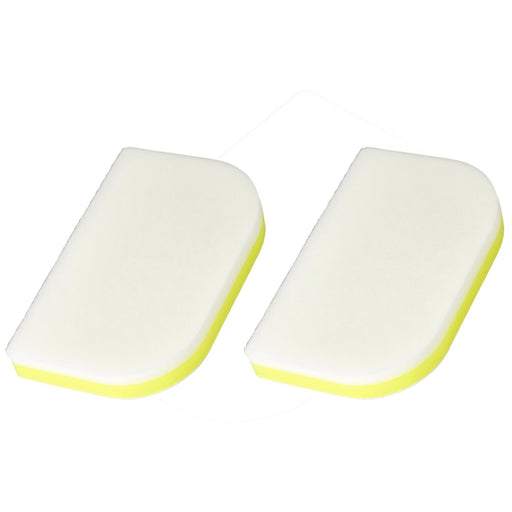 Lec Japan Gekiochikun Bath Sponge Spare 2 Pieces S-801-Kiichin - The #1 Place for Japanese Goods in Your Hand!