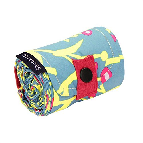 Marna Shupatto Eco Bag S411Ku Compact Floral Bag - Japanese Foldable-Kiichin - The #1 Place for Japanese Goods in Your Hand!