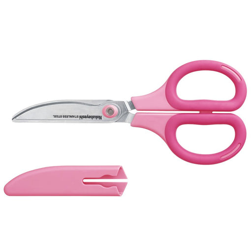 Nakabayashi Craftsman Supervised Pink Scissors - Seki Cutlery-Kiichin - The #1 Place for Japanese Goods in Your Hand!