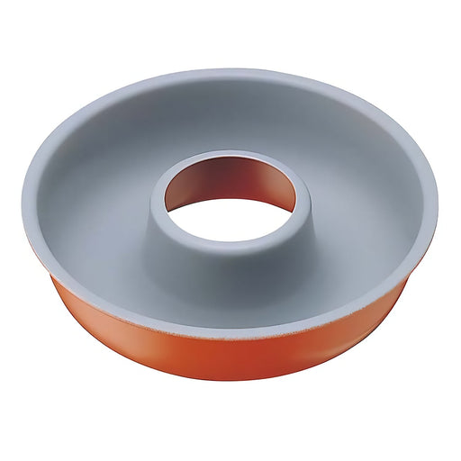 18cm Shimotori Orange Steel Angel Food Cake Pan - Perfect for Fluffy Cakes-Kiichin - The #1 Place for Japanese Goods in Your Hand!