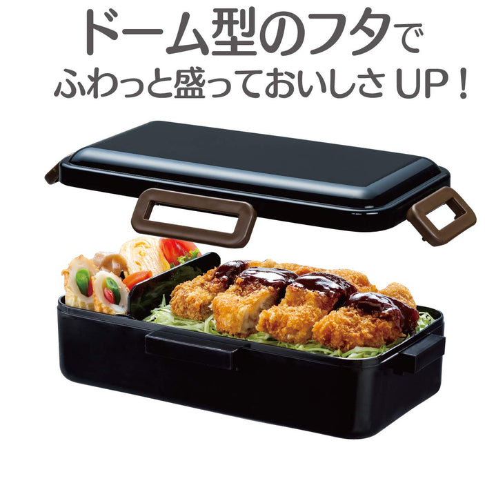 Skater Ag+ PFLB8AG 830ml Retro French Black Lunch Box Japan Made-Kiichin - The #1 Place for Japanese Goods in Your Hand!