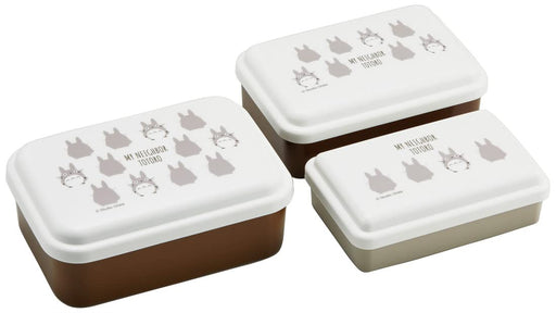 Skater Japan Antibacterial Seal Container 3P Set - My Neighbor Totoro Ghibli Slus3Ag-A-Kiichin - The #1 Place for Japanese Goods in Your Hand!