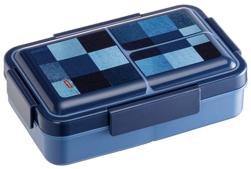Skater Bento Box Denim 850ml Antibac 4-Point Lock Fluffy Large Men Palt9Ag-A-Kiichin - The #1 Place for Japanese Goods in Your Hand!