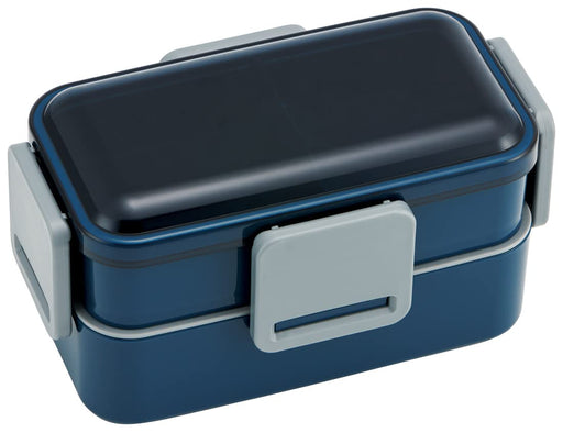 Skater Bento Box Midnight Blue 850Ml Antibacterial Fluffy 2Tiers LargeCapacity Men Japan Pflw9Ag-A-Kiichin - The #1 Place for Japanese Goods in Your Hand!