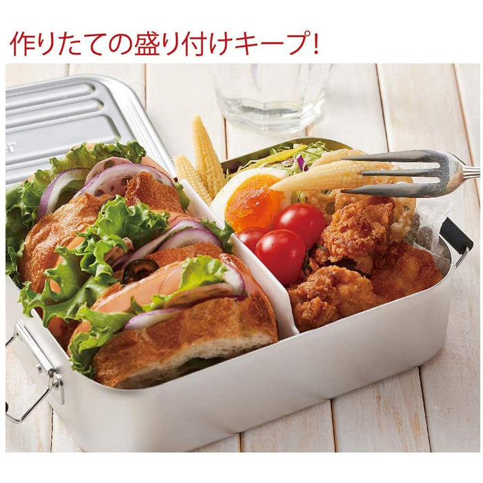 Skater AFT6B 600ml Red Bento Box Aluminum-Kiichin - The #1 Place for Japanese Goods in Your Hand!