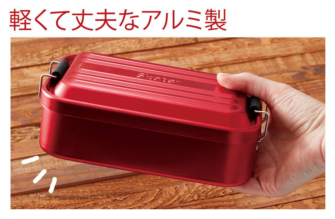 Skater AFT8B Bento Box 850ml Black Men's-Kiichin - The #1 Place for Japanese Goods in Your Hand!