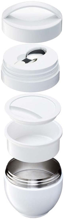 Skater 540ml Insulated Lunch Box Bowl LDNC6AG Gray-Kiichin - The #1 Place for Japanese Goods in Your Hand!