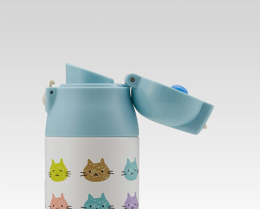 Skater 490ML Thermal/Cold Cat Colorful Water Bottle SDPC5-A-Kiichin - The #1 Place for Japanese Goods in Your Hand!