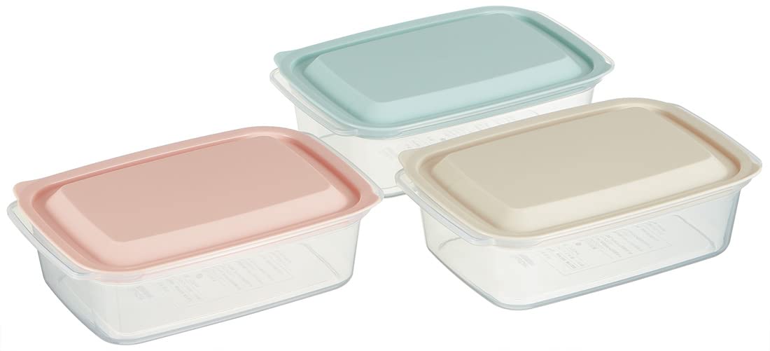 Skater 700Ml Set Of 3 Storage Containers - Japan Made Microwave & Dishwasher Safe-Kiichin - The #1 Place for Japanese Goods in Your Hand!