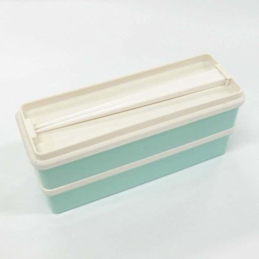Skater 2-Tier Lunch Box 900ml Japan Made Core Incl. Pastel Green SSLW9B-Kiichin - The #1 Place for Japanese Goods in Your Hand!
