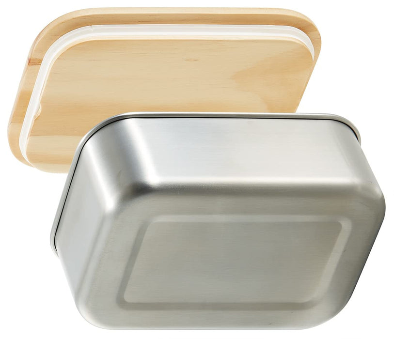 Skater Stainless Steel Bento Box 1 Tier 650ml STLBT7B-A-Kiichin - The #1 Place for Japanese Goods in Your Hand!