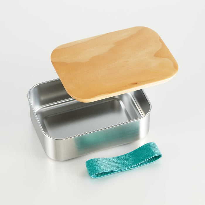 Skater STLB11B-A Stainless Steel Lunch Box 1 Tier 1030ml Large-Kiichin - The #1 Place for Japanese Goods in Your Hand!