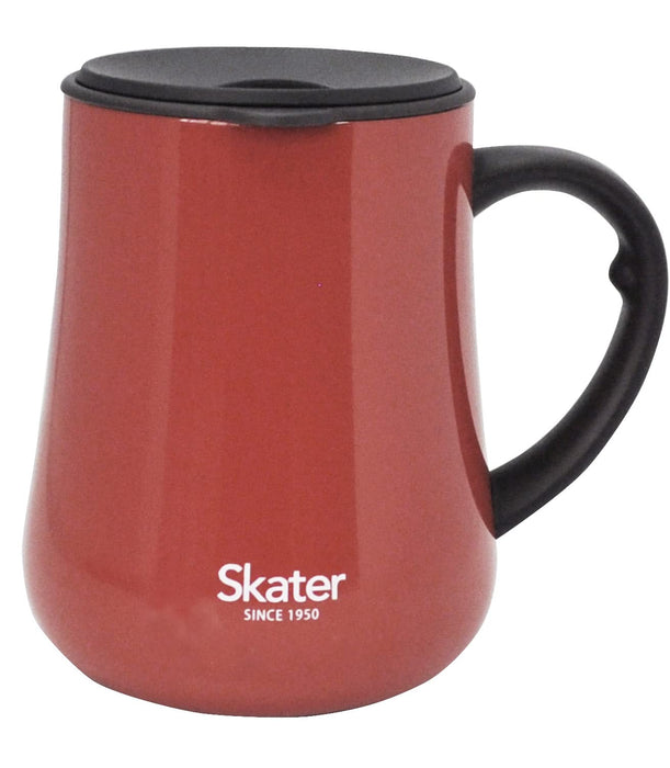 Skater STMGC5-A 400ml Red Stainless Steel Mug w/Lid-Kiichin - The #1 Place for Japanese Goods in Your Hand!