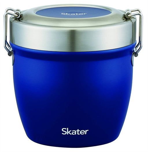 Skater Japan Stainless Steel Bento Box - Blue Thermal Lunch Bowl-Kiichin - The #1 Place for Japanese Goods in Your Hand!