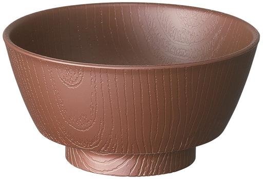 Skater Wood Grain Soup Bowl 330ml Brown Japan NBL2-Kiichin - The #1 Place for Japanese Goods in Your Hand!
