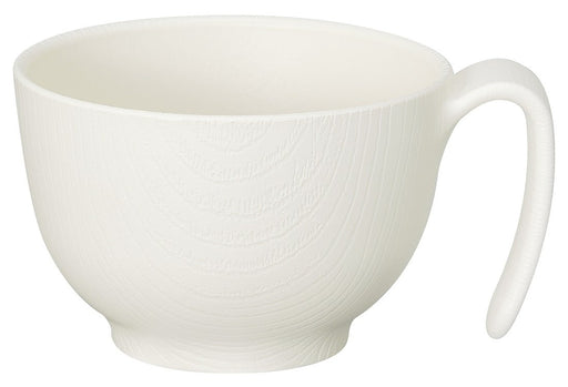 Skater Woodgrain Tea Bowl 370ml w/ Handle Cream Japan NBL1H-Kiichin - The #1 Place for Japanese Goods in Your Hand!