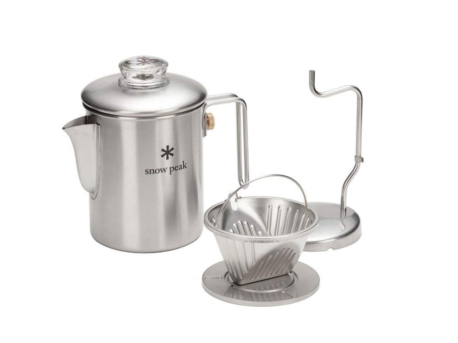 Snow Peak Japan Coffee Master PR-880 Portable Field Coffee Maker-Kiichin - The #1 Place for Japanese Goods in Your Hand!