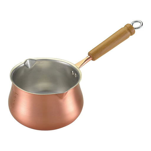 Premium Copper Milk Pan by Tanabe Enhance Your Cooking Experience-Kiichin - The #1 Place for Japanese Goods in Your Hand!