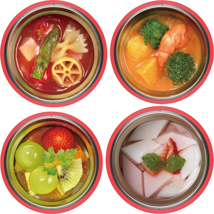 Thermos JBQ-300 PCH 300ml Japan Peach Vacuum Insulated Soup Jar-Kiichin - The #1 Place for Japanese Goods in Your Hand!