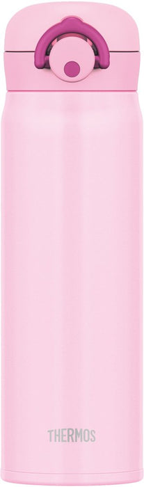 Thermos Japan 500ml Light Pink Vacuum Insulated Water Bottle-Kiichin - The #1 Place for Japanese Goods in Your Hand!