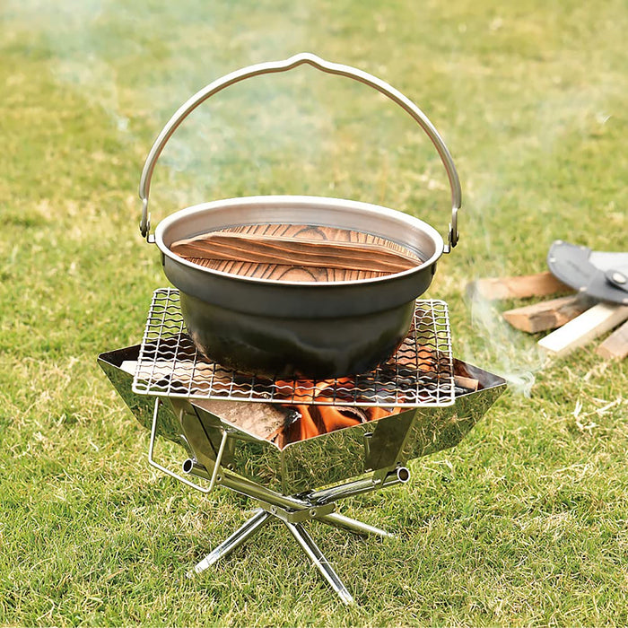 18Cm Uniflame Bonfire Pot - Made in Japan - 659984-Kiichin - The #1 Place for Japanese Goods in Your Hand!