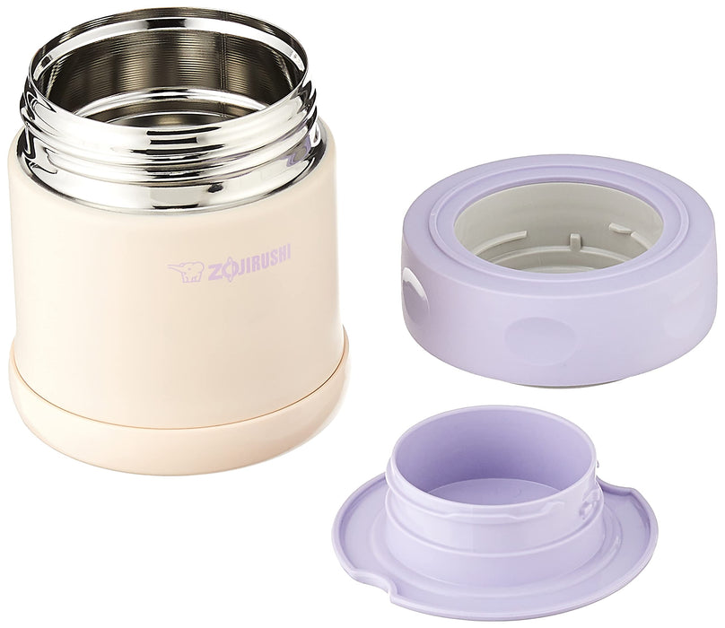 Zojirushi 9 Oz Stainless Steel Food Container in Pale Orange-Kiichin - The #1 Place for Japanese Goods in Your Hand!