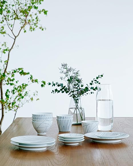 KINTO    Hibi Plate 205mm Soar Model 27017 Durable Ceramic Dish