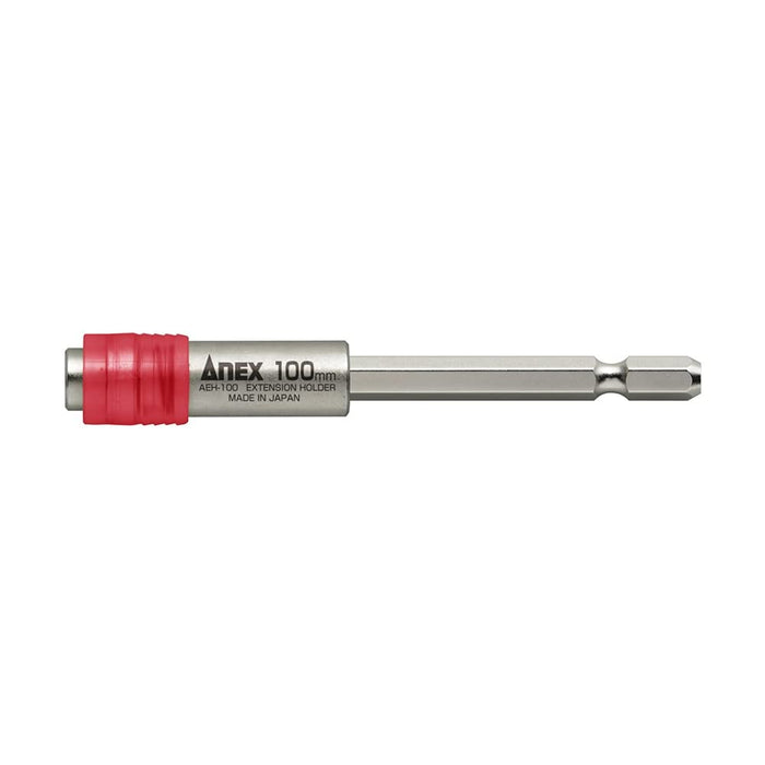 Anex Tool 100mm Bit Holder Extension Anex Electric Tools Accessory AEH-100-Kiichin - The #1 Place for Japanese Goods in Your Hand!