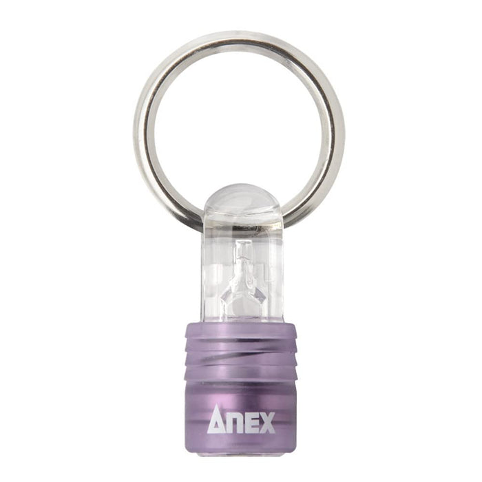 Anex with Quick Type Purple Bit Holder & Ring - Aqh-V Anex Tool-Kiichin - The #1 Place for Japanese Goods in Your Hand!