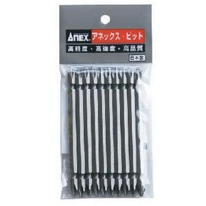 Anex Tool Anex - Double-Headed Anex Bits Shot Finish +3X110 10-Pack AP-14M-Kiichin - The #1 Place for Japanese Goods in Your Hand!