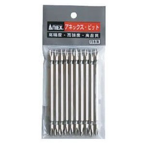 Anex Tool Stepped Anex Bits Plated Finish 4.5mm Shaft 2x82 Pack of 10 AH-16M-Kiichin - The #1 Place for Japanese Goods in Your Hand!