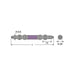 Anex Tool Black Dragon Tough Bit Set of 5 Double Headed Slim - ABR5-01-Kiichin - The #1 Place for Japanese Goods in Your Hand!