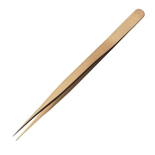 Anex Stool Bulk Buy 12pc - Anex Non-Magnetic Brass Tweezers Straight 140mm No.222-Kiichin - The #1 Place for Japanese Goods in Your Hand!