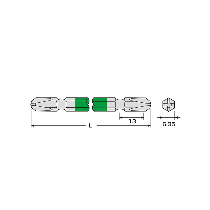 Anex Tool Annex Color Bit Double-Head Set +3X150 Set of 2 ACM-3150-Kiichin - The #1 Place for Japanese Goods in Your Hand!
